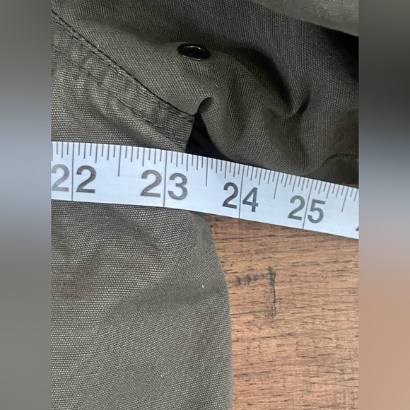 Hurley Military Style Full Zip Winter Jacket ‘Green’ (size mens M) - Picture 3 of 12